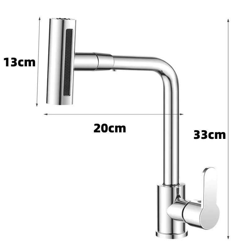 Grifo giratorio con cascada para extensión 4en1 - additional image 1